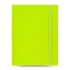 Тетрадь Filofax CLASSIC BRIGHT A5 PU 56л линейка съемные листы спираль двойная салатовый