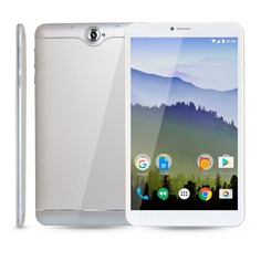 Планшет GINZZU GT-8110, 1GB, 16GB, 3G, 4G, Android 7.0 серебристый [00-00001055]