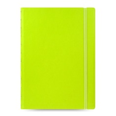 Тетрадь Filofax CLASSIC BRIGHT A4 PU 56л линейка съемные листы спираль двойная салатовый