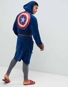 Халат Captain America - Темно-синий Robes