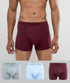 Набор из 3 боксеров-брифов из эластичного хлопка Calvin Klein - Мульти