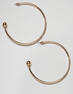 Серьги-кольца STEVE MADDEN - Золотой