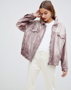 Куртка с бархатной отделкой Free People - Зеленый
