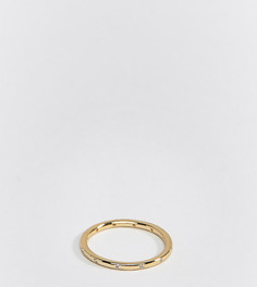 Кольцо с позолотой 18-каратным золотом и стразами Shashi - Золотой