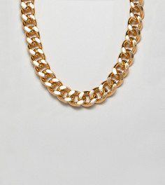 Золотистое ожерелье-цепочка Glamorous - Золотой