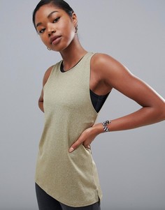 Майка с глубоким вырезом на спине ASOS 4505 - Белый