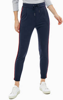 Зауженные брюки синего цвета Vero Moda