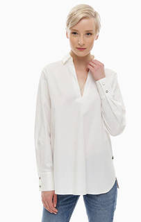 Базовая хлопковая блуза с кулоном Scotch&;Soda