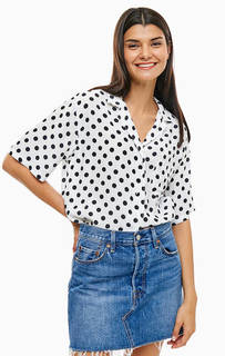 Рубашка в горошек с короткими рукавами Levis
