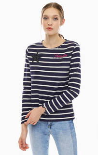 Синий хлопковый джемпер в полоску Rich&;Royal