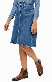 Джинсовая юбка с карманами Levis