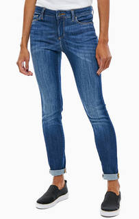 Синие джинсы скинни Armani Exchange