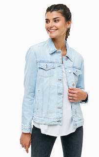 Джинсовая куртка с рваными деталями Tommy Jeans