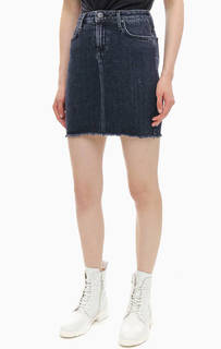 Короткая юбка из денима Lee