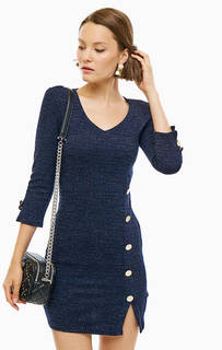 Короткое платье синего цвета Guess