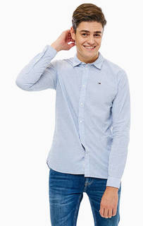 Хлопковая рубашка в полоску Tommy Jeans