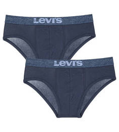 Комплект из двух хлопковых трусов-брифов Levis