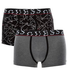 Комплект из двух хлопковых трусов-боксеров Guess