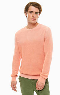 Коралловый джемпер из хлопка Scotch&;Soda