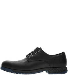 Черные кожаные ботинки Timberland