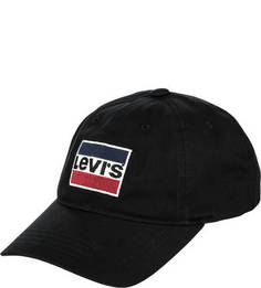Хлопковая бейсболка с вышивкой Levis
