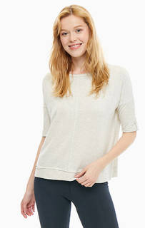 Футболка с отворотами на рукавах Jockey