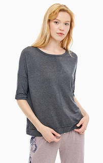 Футболка с отворотами на рукавах Jockey