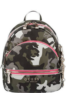 Городской рюкзак в стиле милитари Guess