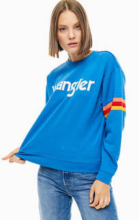 Хлопковый свитшот с принтом Wrangler