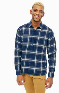 Рубашка в клетку с карманом Dockers