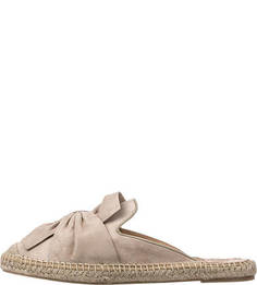 Бежевые замшевые мюли Kanna