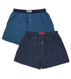 Комплект из двух хлопковых трусов-шорт Levis