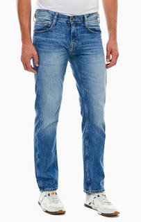 Прямые синие джинсы с низкой посадкой Oregon Straight Mustang
