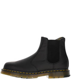 Черные кожаные полусапоги челси Dr Martens