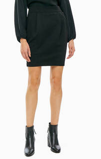 Короткая юбка черного цвета Armani Exchange