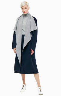 Длинный кардиган синего цвета Stefanel