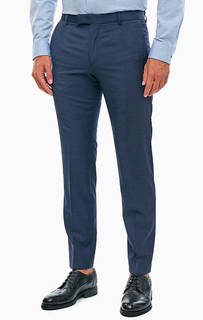 Синие шерстяные брюки Strellson