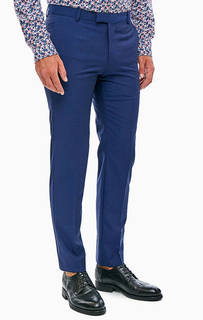 Синие шерстяные брюки Strellson