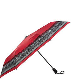 Красный складной зонт со стальным стержнем Doppler