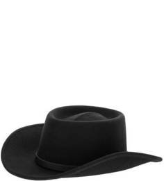 Шерстяная шляпа черного цвета Goorin Bros.