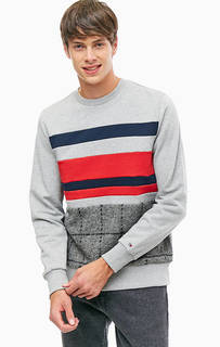 Серый свитшот из хлопка Tommy Hilfiger