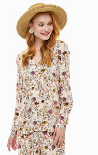 Рубашка из вискозы с цветочным принтом Ichi