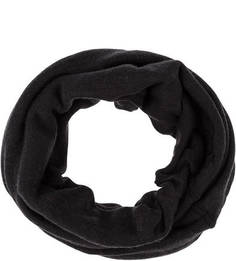 Черный шерстяной шарф-хомут Buff