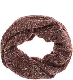 Коричневый трикотажный шарф-хомут Buff