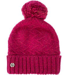 Вязаная шапка цвета фуксии Buff