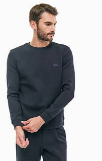 Хлопковый свитшот синего цвета Marc O’Polo Denim