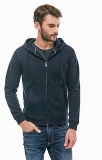 Синяя толстовка с капюшоном Marc O’Polo Denim