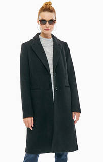 Классическое пальто черного цвета Vero Moda