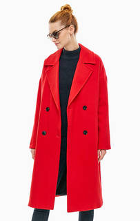Двубортное пальто красного цвета Vero Moda