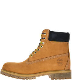 Высокие ботинки из нубука Timberland